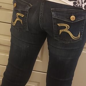 Rock & Republic dark blue jeans